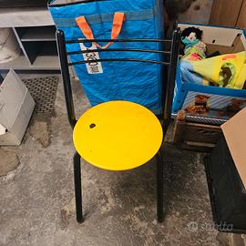 sedia sgabello 