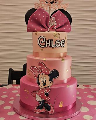 Torta scenografica Minne