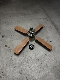 Lampadario con ventola