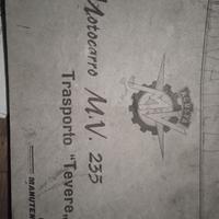 manuale uso e manutenzione Motocarro M.V. augusta