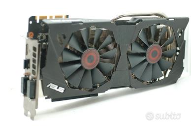 scheda video GPU strix GTX 970 4gb gddr5 RAM  ASUS