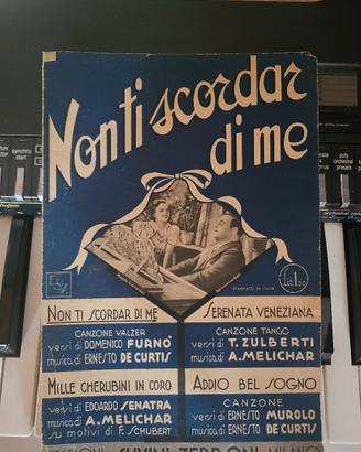 spartiti vari d'epoca 