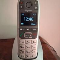 Telefono cordless Gigaset E550 - Argento