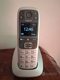 Telefono cordless Gigaset E550 - Argento