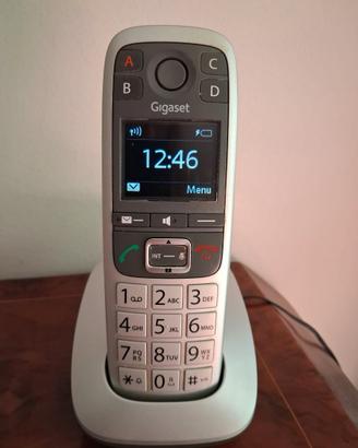 Telefono cordless Gigaset E550 - Argento