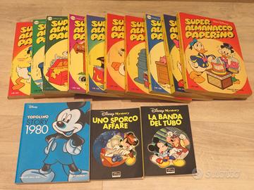Lotto Fumetti Disney Super Almanacco e altri