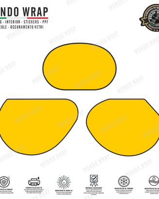 Adesivi tabelle compatibilicon moto Villa 1980/81