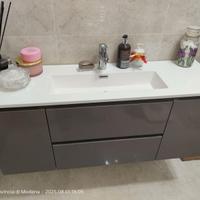 MOBILE BAGNO SOSPESO CON  120x35,5 nuovo