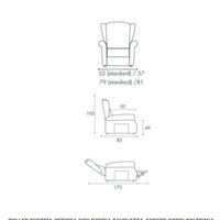 Poltrona relax alza persona