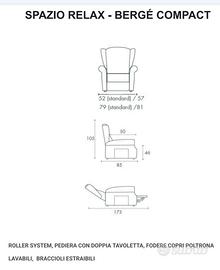 Poltrona relax alza persona