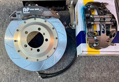 Impianto frenante AP Racing uso trackday e pista