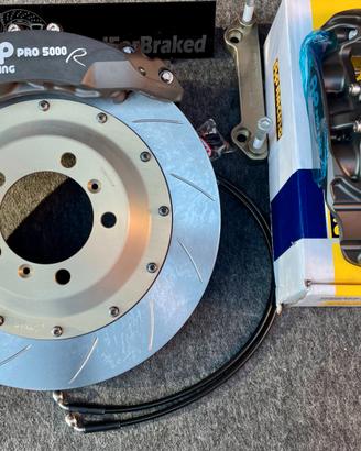 Impianto frenante AP Racing uso trackday e pista