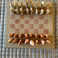 Scacchiera in pietra saponaria