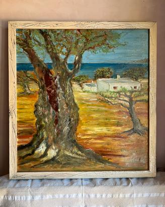 Dipinto originale a olio su tavola