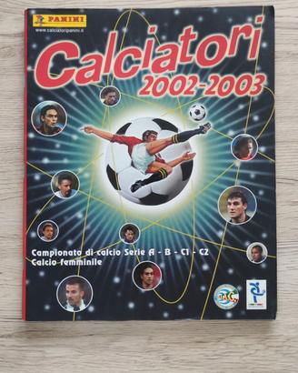 Album calciatori Panini 2002-2003 completo