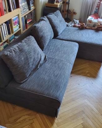 Divano letto giapponese a forma di L