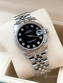 Rolex Datejust 31 Brilli, Full set, Si Permute