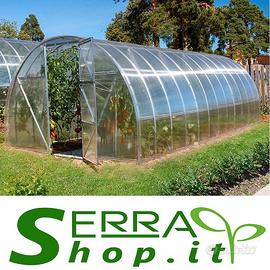 Serra tunnel policarbonato 6x3 giardino orto bio