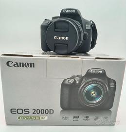 Canon EOS 2000D + EF-S 18-55mm III (Scatti 6.720)