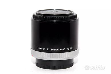 CANON EXTENSION FD 50 Tubo Prolunga Obiettivo Foto