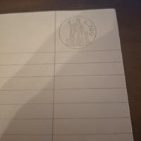 Due fogli uso bollo da 700 lire