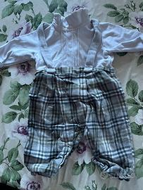 Tutina elegante neonato 3 mesi