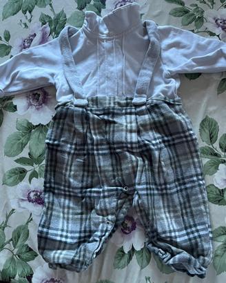 Tutina elegante neonato 3 mesi