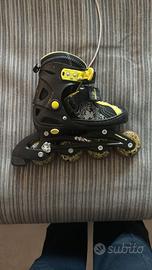 Pattini a rotelle Lion Obscure misura 30-33.Nuovi