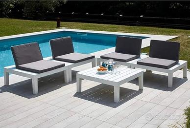 Set per esterno bianco IPAE-PROGARDEN
