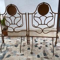 Testate letto ferro battuto
