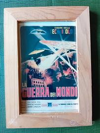 Cartolina film "La guerra dei mondi" rivista Ciak