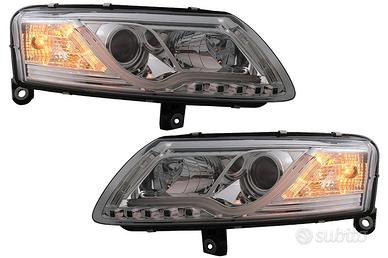 AUDI A6 C6 04-08 fanali lenticolari LED