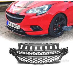 GRIGLIA PER OPEL CORSA E 14-19 LOOK OPC NERO OPACO