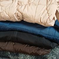 Piumino donna color sabbia