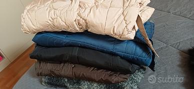 Piumino donna color sabbia