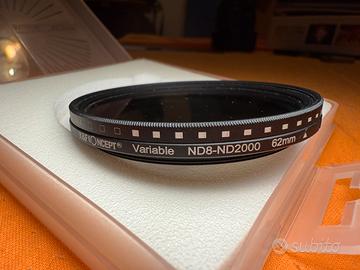 Filtro ND8-ND2000 variabile k&f 62mm