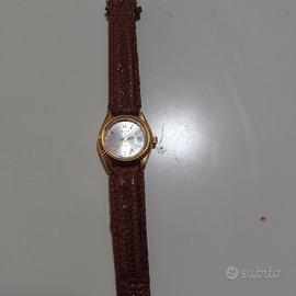 orologio placato oro bulova