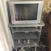 Tv + mobiletto GRUNDIG Arcance 21"