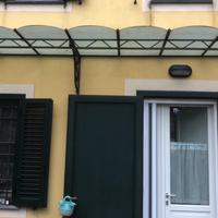 Tettoia ferro battuto