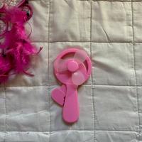 Ventaglio di plastica rosa di Tiger | nuovo