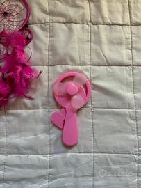 Ventaglio di plastica rosa di Tiger | nuovo