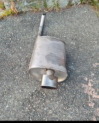 silenziatore/marmitta fiat 500/panda e ford ka