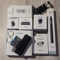 Insta 360 X4 nuova accessori e batteria aggiuntiva