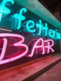 Insegna neon originale anni 80