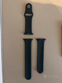 Cinturino silicone nero apple watch 40mm