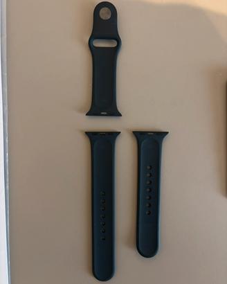 Cinturino silicone nero apple watch 40mm