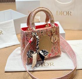 Borsa a tracolla ricamata da donna Dior