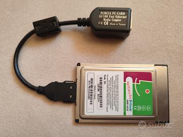 Pcmcia pc card 10/100