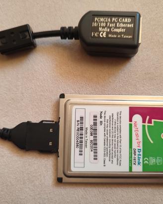 Pcmcia pc card 10/100