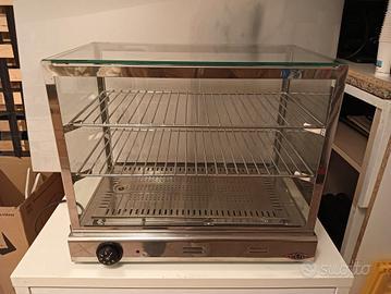 Vetrina riscaldante per buffet